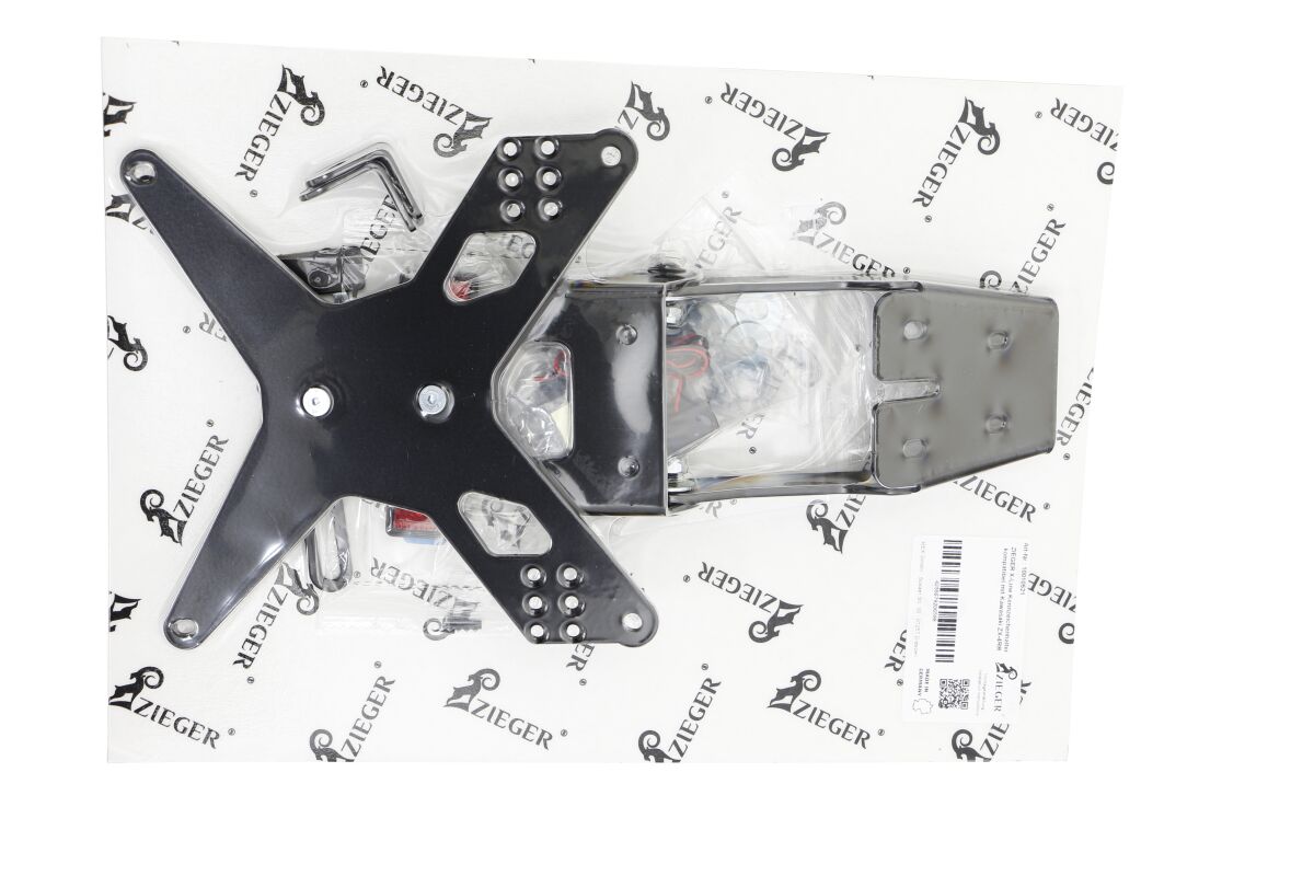 Skiltholder og skiltlys, License Plate Holder Type E Panamerica til Harley-Davidson RA 1250 ABS — Zieger 20302402