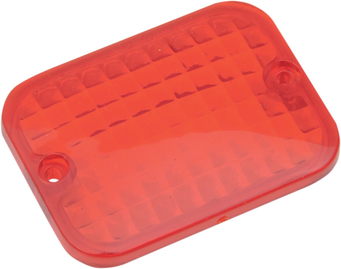 Ekstralys, Replacement Lens Rectangular Marker Light Red — Drag Specialties 165176