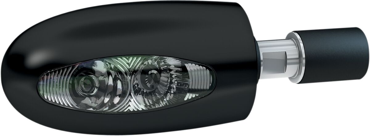 Ekstralys, BL 1000 LED Bar End Indicator CLEAR/BLACK — Kellermann 120.200
