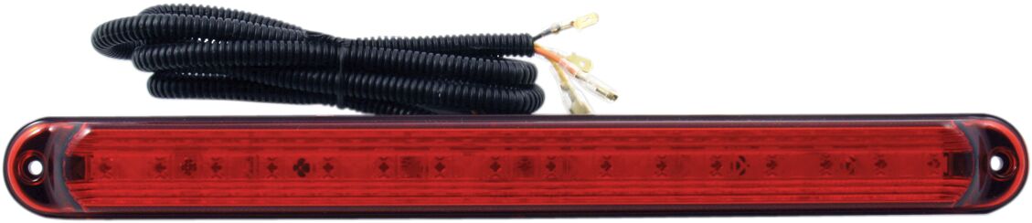 Ekstralys, Light Bar LED W/RED Lens - Bla — Chris Products 0988RB
