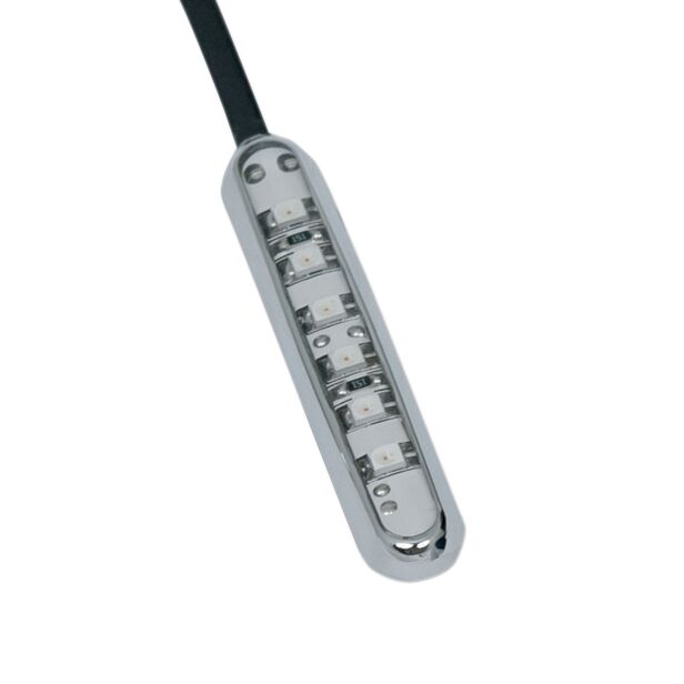 Ekstralys, Magic Spots White Chrome — Custom Dynamics MS6WHITEC