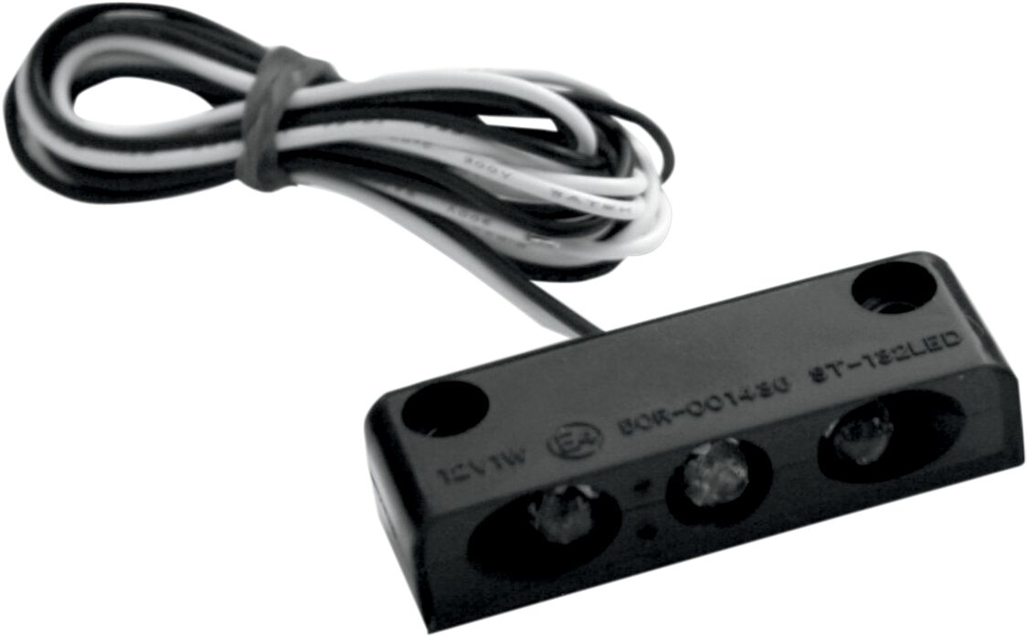 Ekstralys, Accutronix Step Light LED Black — Accutronix 20-6812BWH