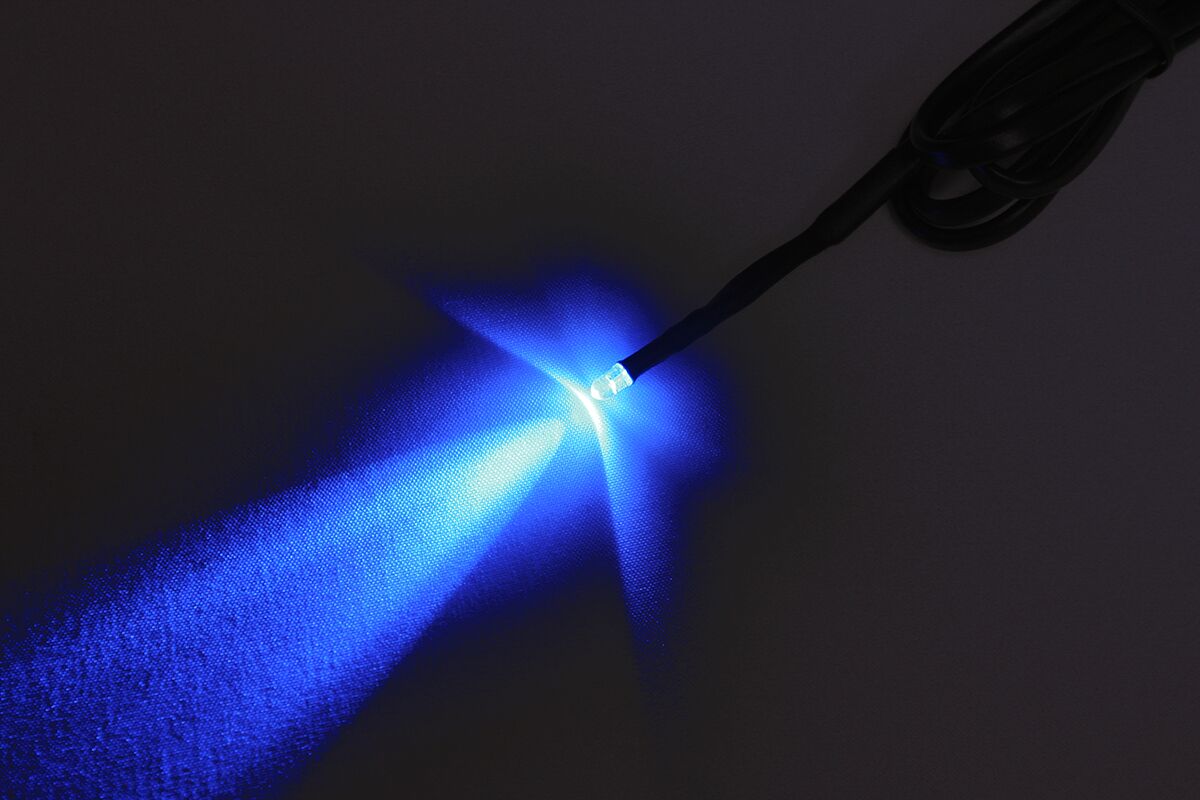 Ekstralys, Light Dash Stingerz Single LED Blue — Custom Dynamics ST1BLUE