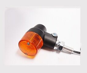 Ekstralys, Marker Light E-Mark Aluminum Black Body Amber Lens — K&S Technologies 27-8632