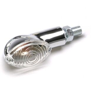 Ekstralys, Marker Light E-Mark Ultra Small Chrome Body Clear Lens — K&S Technologies 27-8356