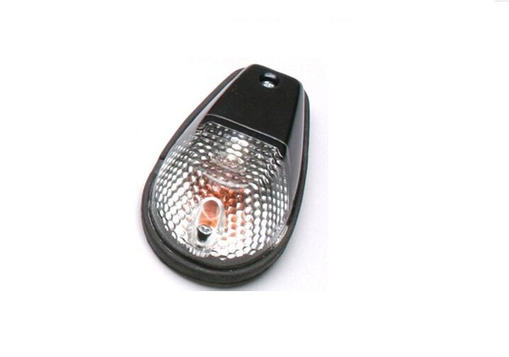 Ekstralys, Marker Light E-Mark Flush Mount Black Body Clear Lens — K&S Technologies 27-8022