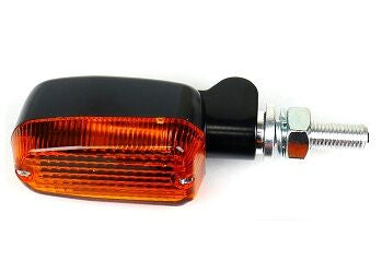 Ekstralys, Marker Light E-Mark Aluminum Black Body Amber Lens — K&S Technologies 27-8300BK