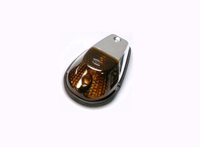 Ekstralys, Marker Light E-Mark Flush Mount Chrome Body Smoke Lens — K&S Technologies 27-8258