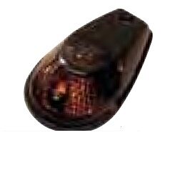 Ekstralys, Marker Light E-Mark Flush Mount Black Body Smoke Lens — K&S Technologies 27-8068