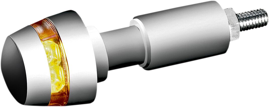 Ekstralys, BL 2000 Chrome LED Bar End Indicator Chrome — Kellermann 110.100