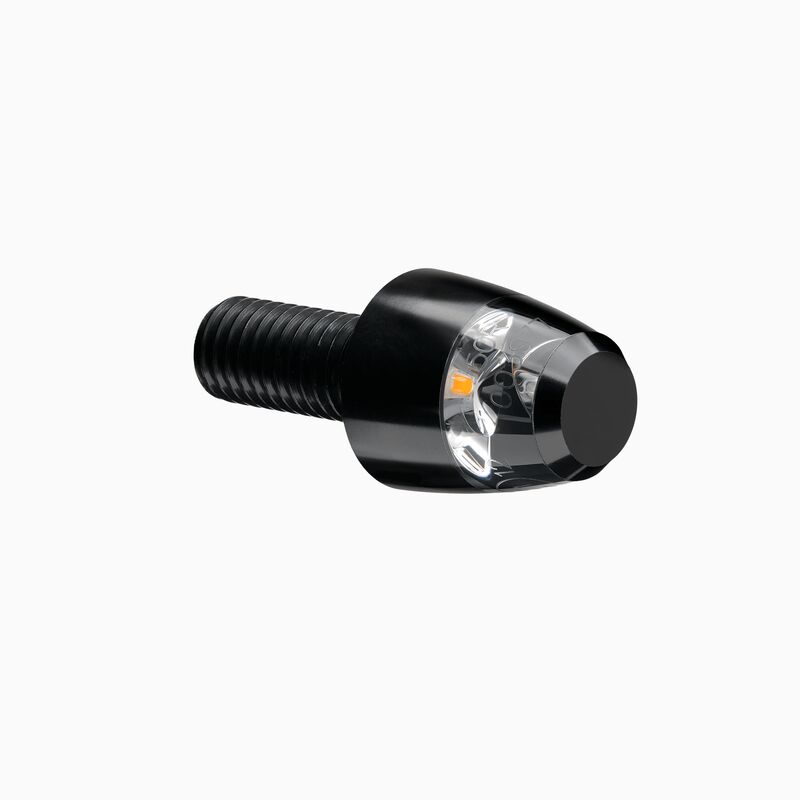 Ekstralys, mo-BLAZE PIN TURN SIGNAL ANODIZED BLACK — Motogadget 6004010