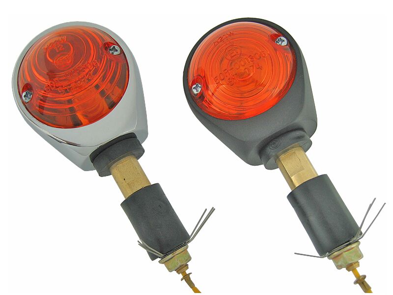 Ekstralys, Marker Light ECE Chrome Amber — K&S Technologies 27-01047E