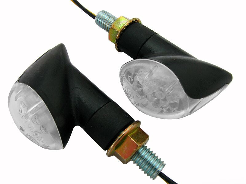 Ekstralys, Marker Light ECE LED Black Clear — K&S Technologies 27-01214LEDE
