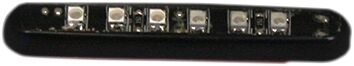 Ekstralys, Magic Spots - WHITE/ Gloss Bla — Custom Dynamics MS6WHITEB
