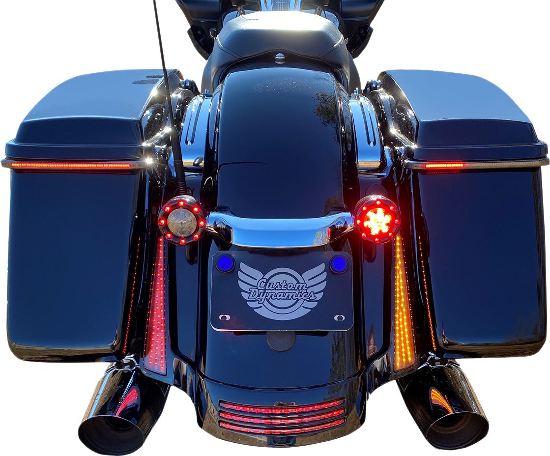 Ekstralys til Harley-Davidson — Custom Dynamics CD-FASCIADCBCMB