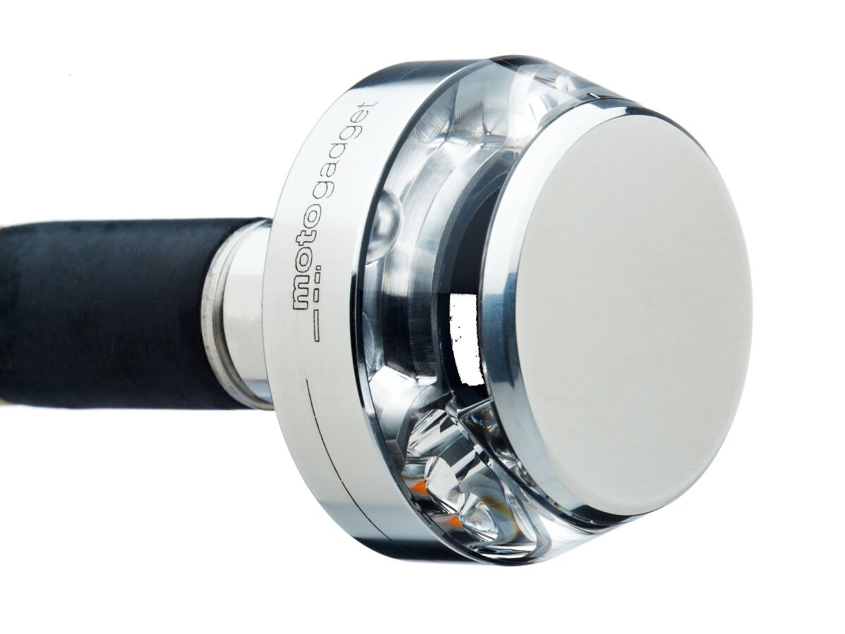 Ekstralys, Turn Signal Mo.blaze Disc Right Polished — Motogadget 6002024