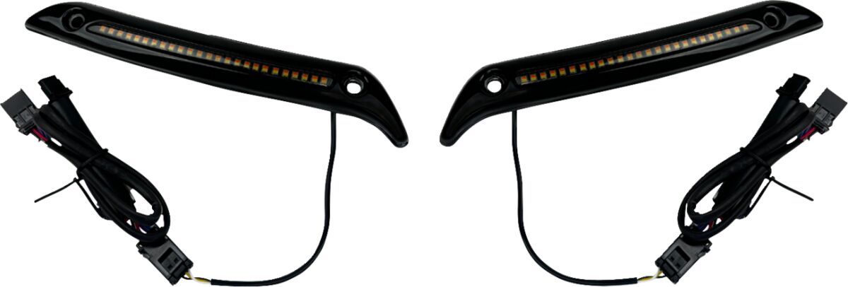 Ekstralys til Harley-Davidson FXLRST 1923 ABS — Custom Dynamics CD-LRST-ECE-WT-B
