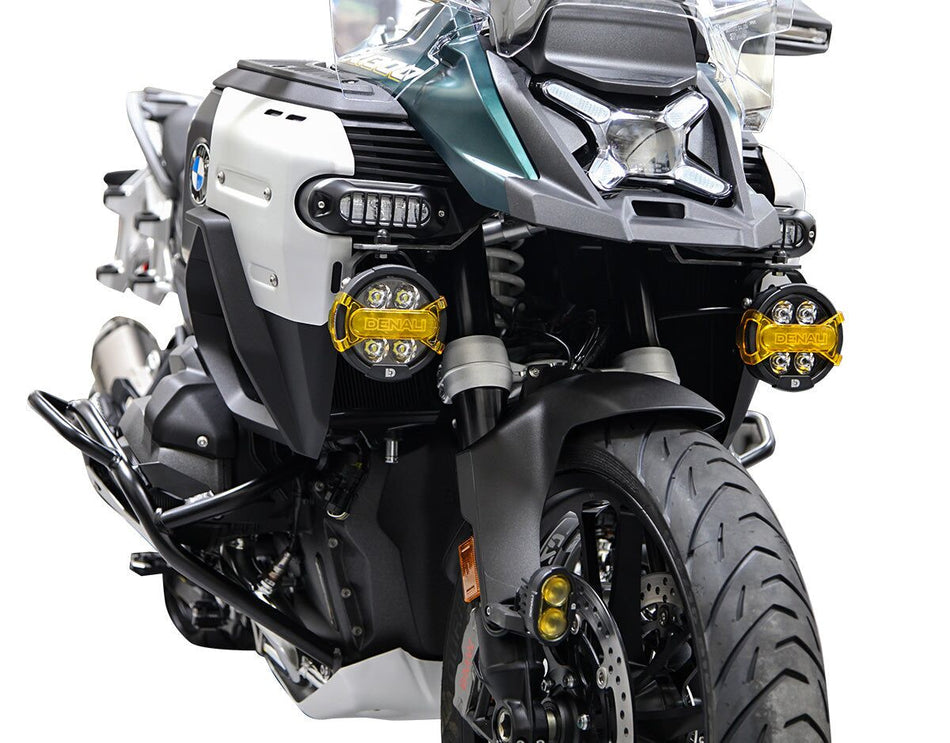 Ekstralys, Upper Driving Light Mount Bmw R1300GSA — Denali LAH.07.11901