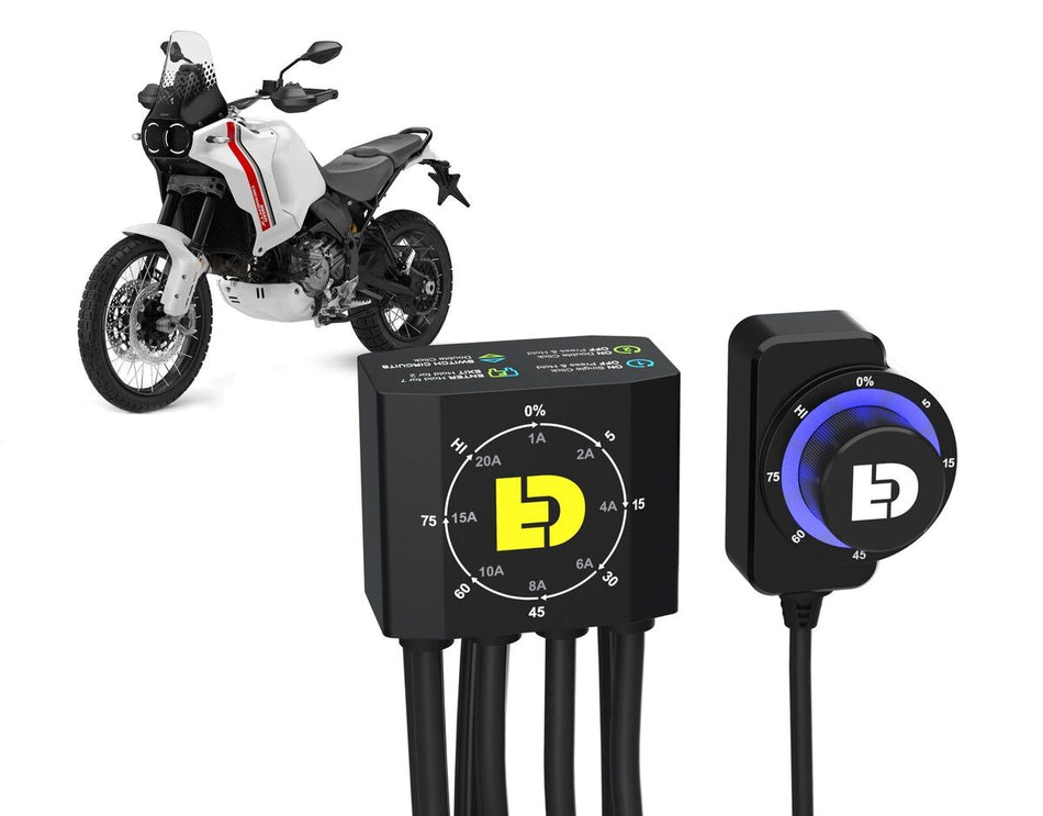 Lysbrytere og lysstyring, Dialdim Lighting Controller For Ducati Desertx — Denali DNL.WHS.25000