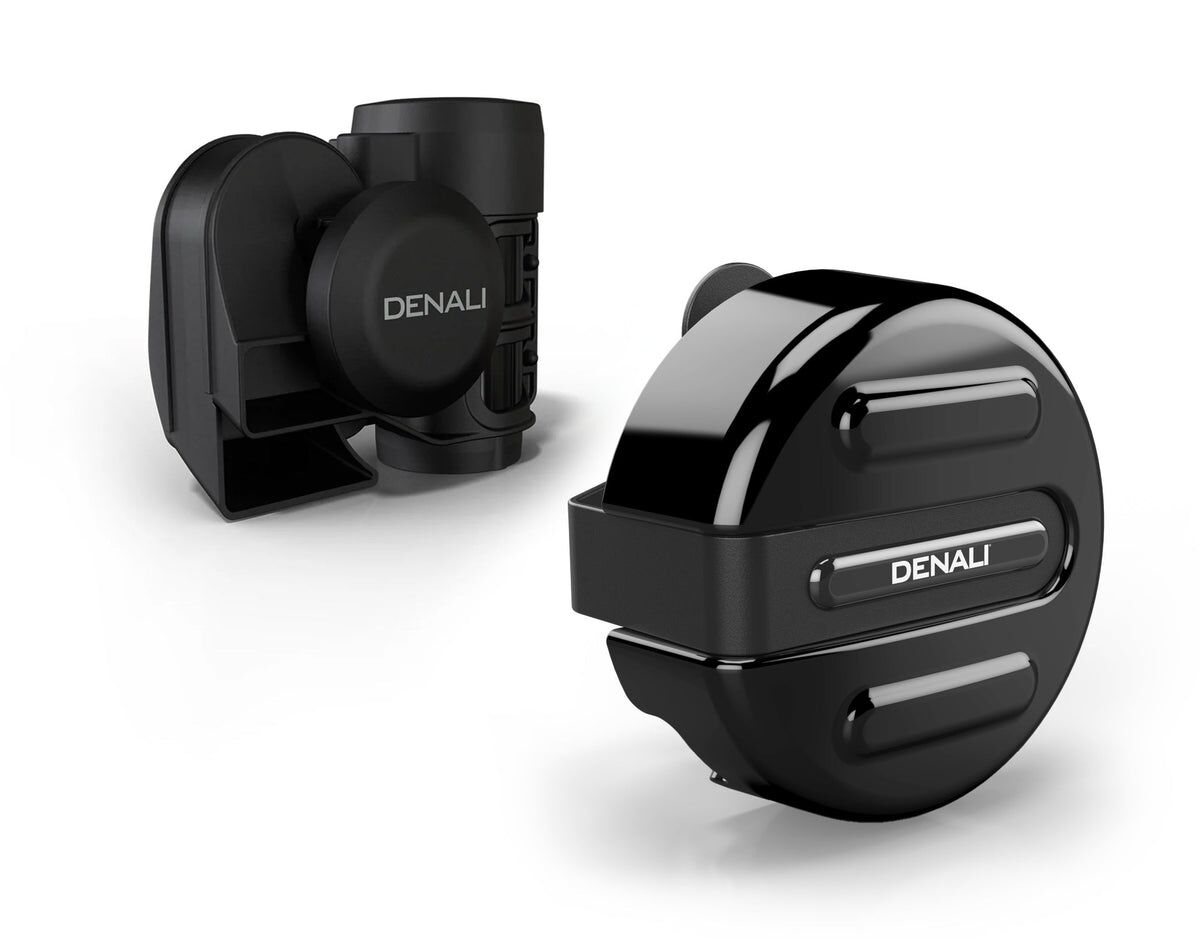 Horn, OG Horn + Cover + Harness Vtwin — Denali DNL.SB.VT200