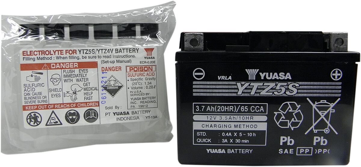 Batterier — Yuasa YTZ5S(CP)