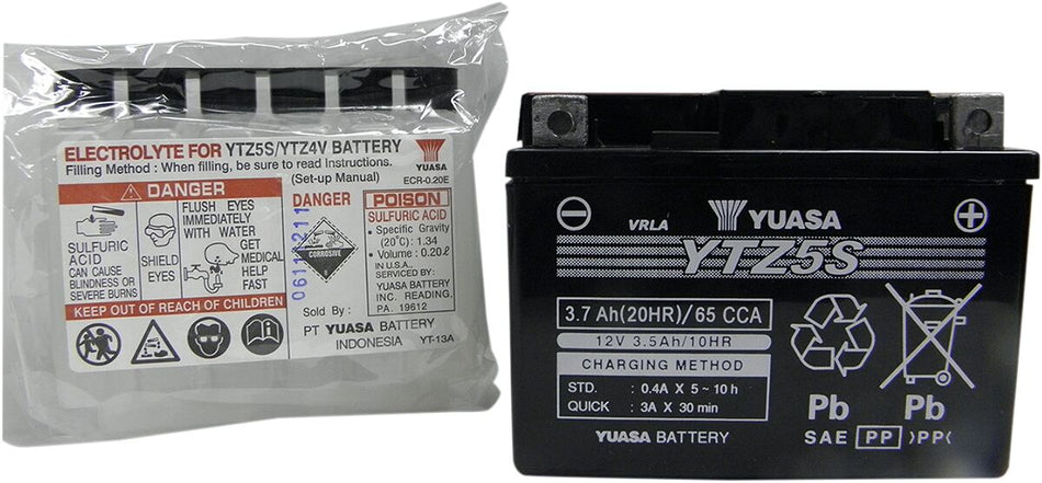 Batterier — Yuasa YTZ5S(CP)