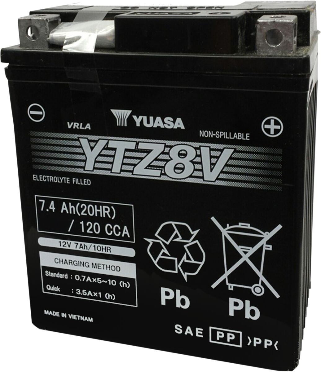 Batterier — Yuasa YTZ8V(WC)