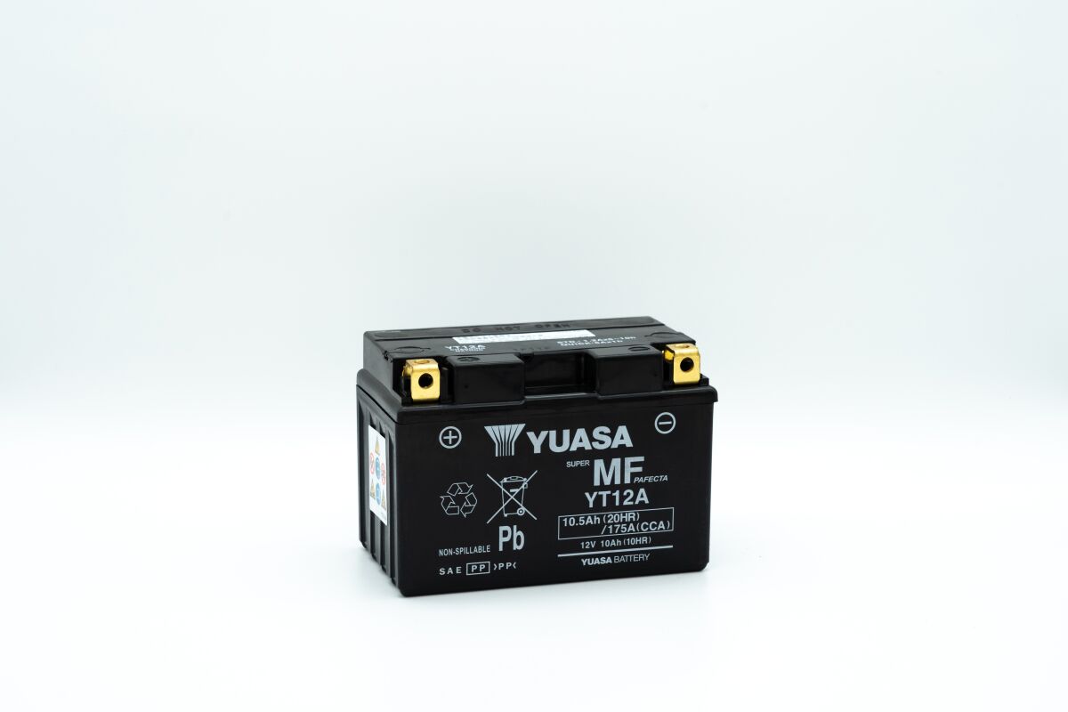 Batterier — Yuasa YT12A(WC)