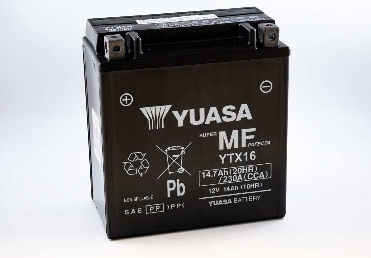 Batterier — Yuasa YTX16(WC)