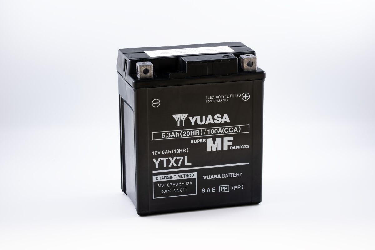 Batterier — Yuasa YTX7L(WC)