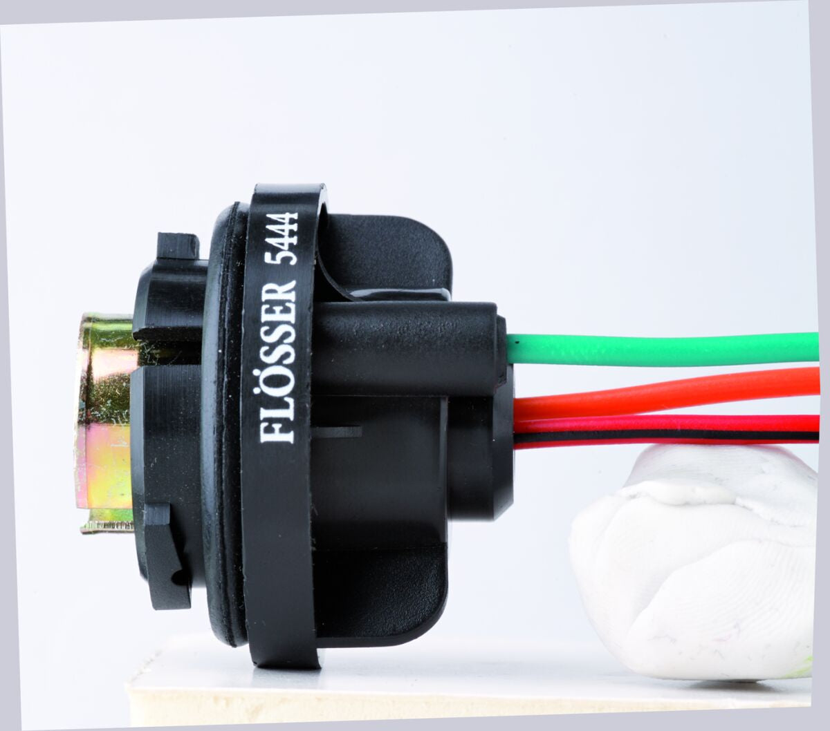 Diverse elektrisk, Socket With Cable For Bulb BAY15D With Cap — Flosser 5444