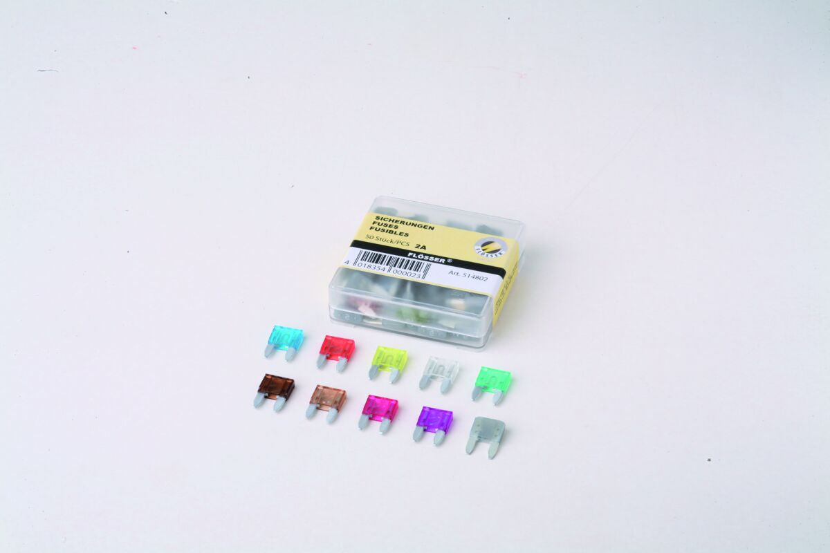 Diverse elektrisk, Fuses Mini 2A 50PK — Flosser 514802