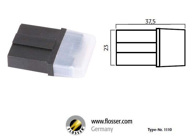 Diverse elektrisk, Fuseholder Standard With Cap 10PK — Flosser 111010PK