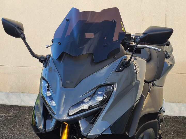 Vindskjerm gate til Yamaha XP 560 T-Max ABS — Bullster BY186RCFN