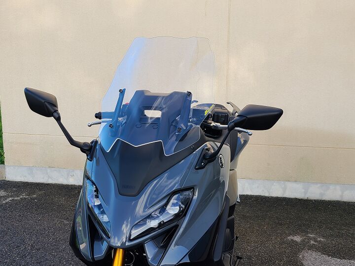 Vindskjerm gate til Yamaha XP 560 T-Max ABS — Bullster BY186STIN