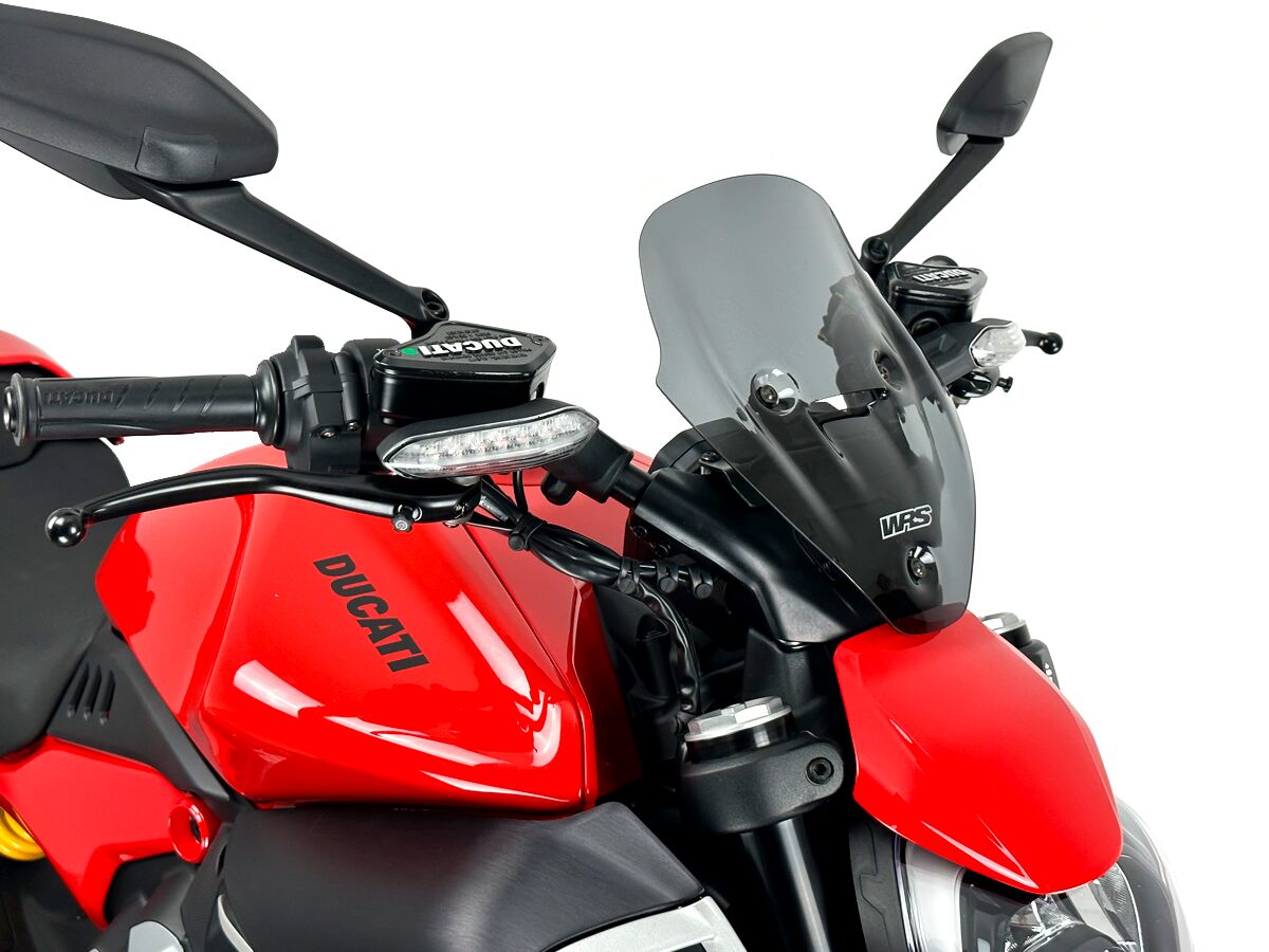Vindskjerm gate til Ducati DIAVEL V4 1200 ABS — WRS DU030FS