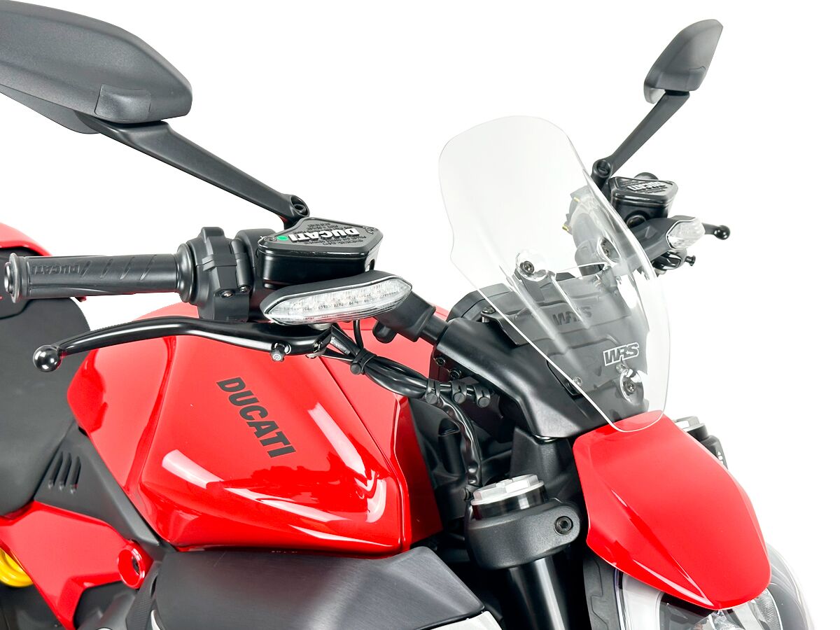 Vindskjerm gate til Ducati DIAVEL V4 1200 ABS — WRS DU030T