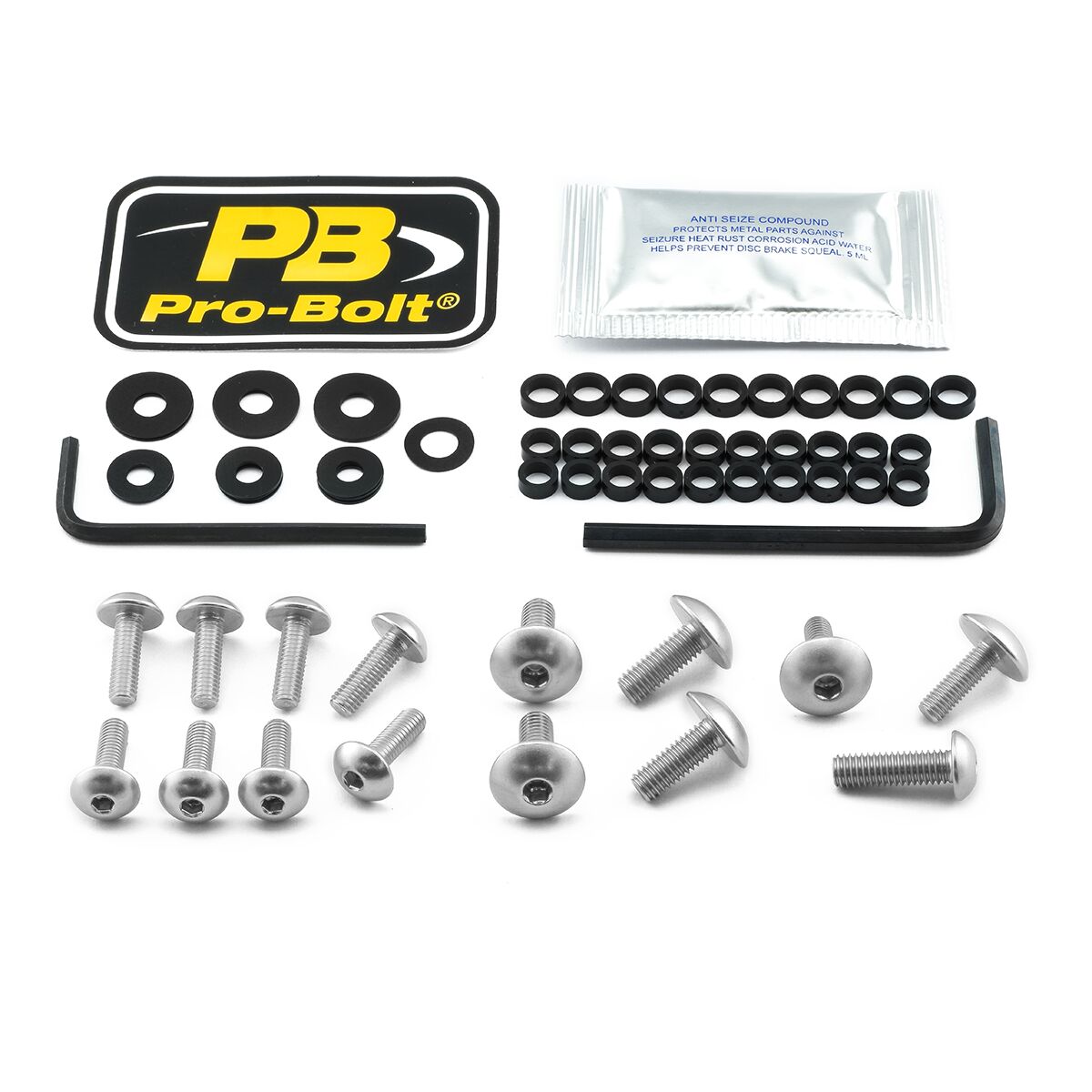 Festesett vindskjerm til Ducati MONSTER 1200 R ABS — Pro Bolt FDU720S