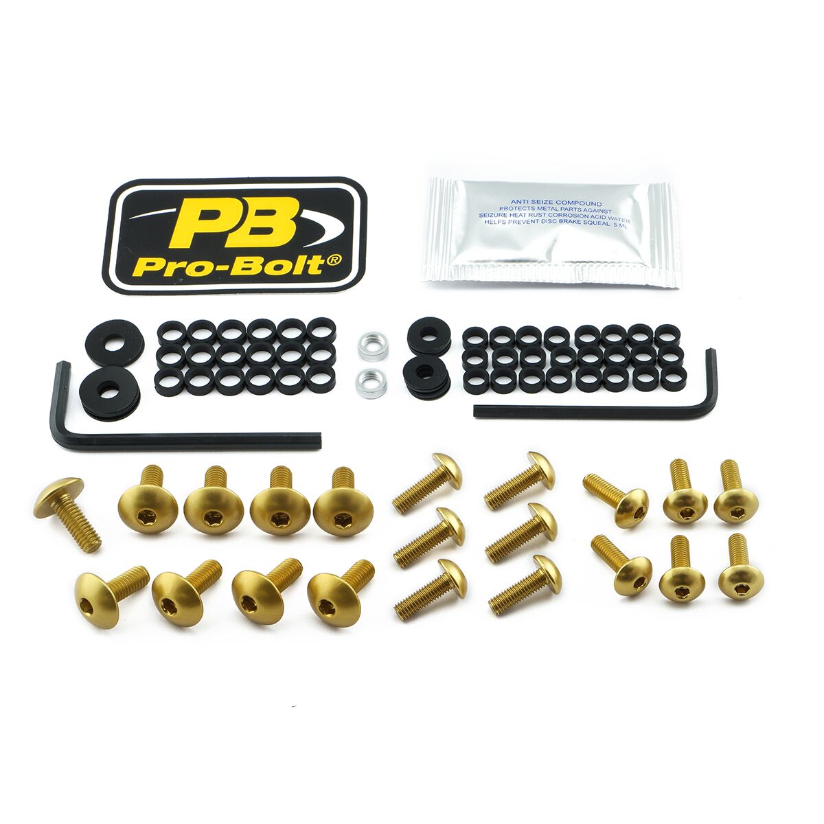 Festesett vindskjerm til Kawasaki ZX-6 R 636 — Pro Bolt FKA402G