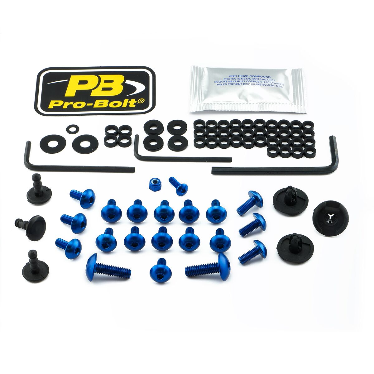 Festesett vindskjerm til Aprilia RSV4 1000 RF ABS — Pro Bolt FOAP210B