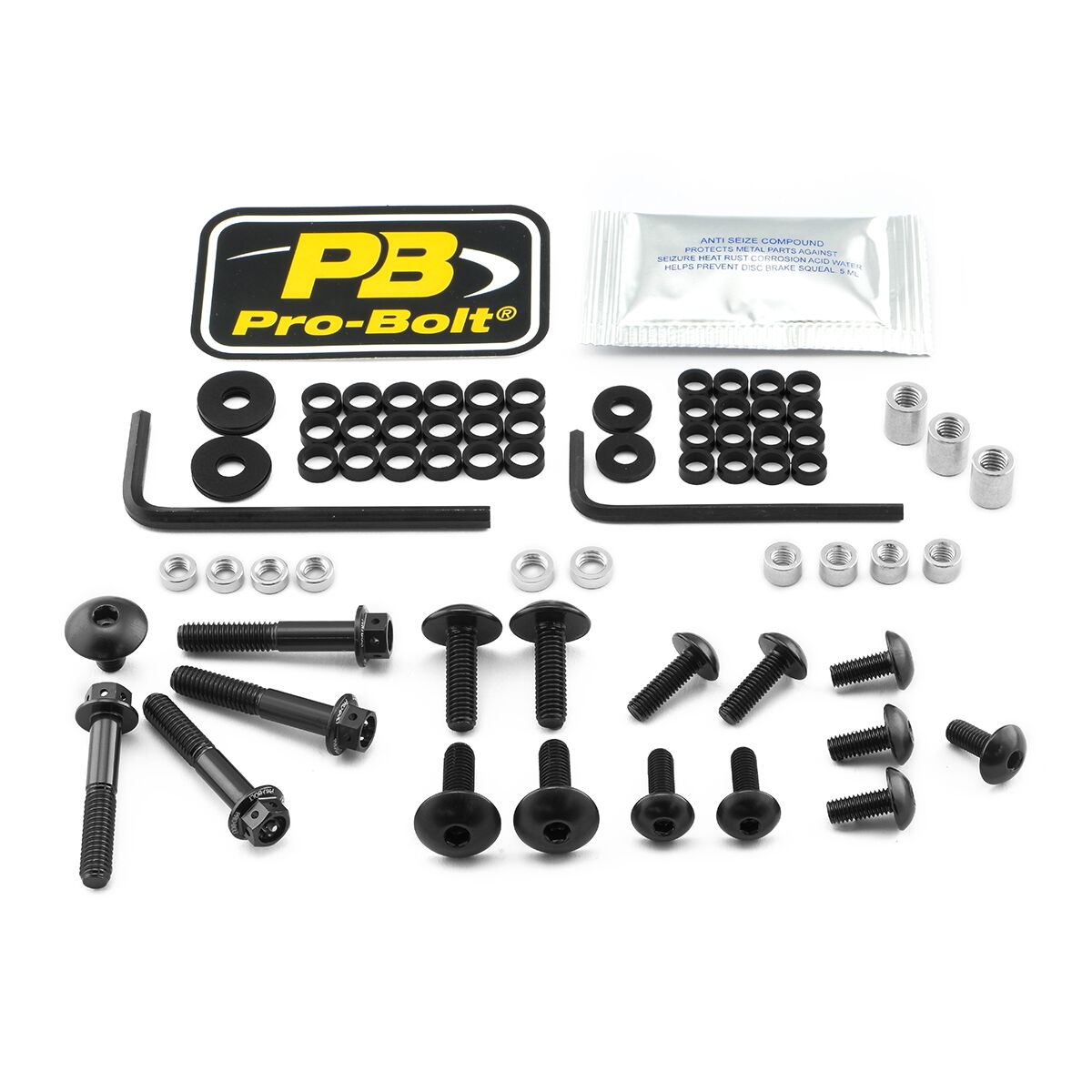 Festesett vindskjerm til Suzuki GSX 1250 F ABS — Pro Bolt FSU320BK