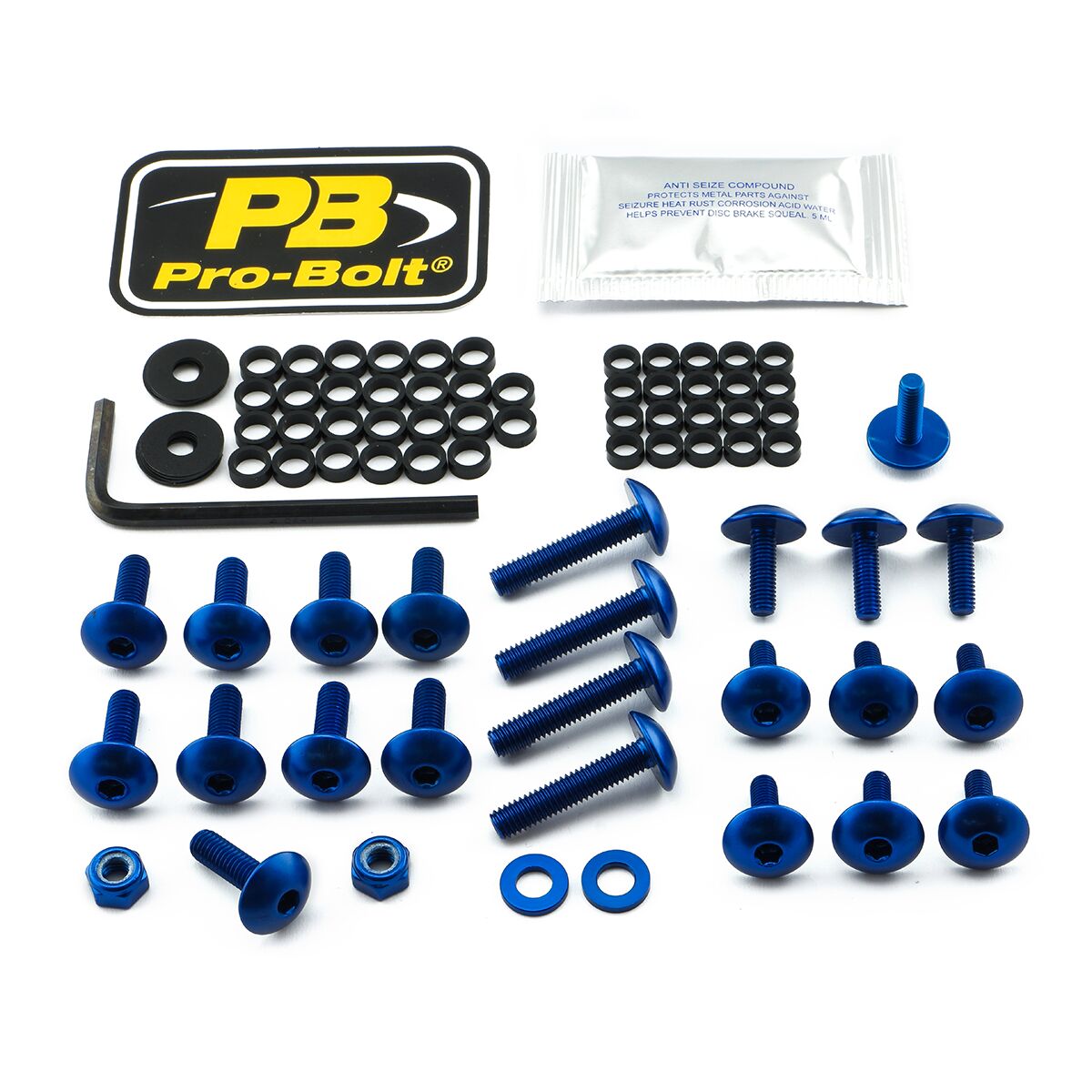 Festesett vindskjerm til Yamaha YZF-R6 600 — Pro Bolt FYA284B