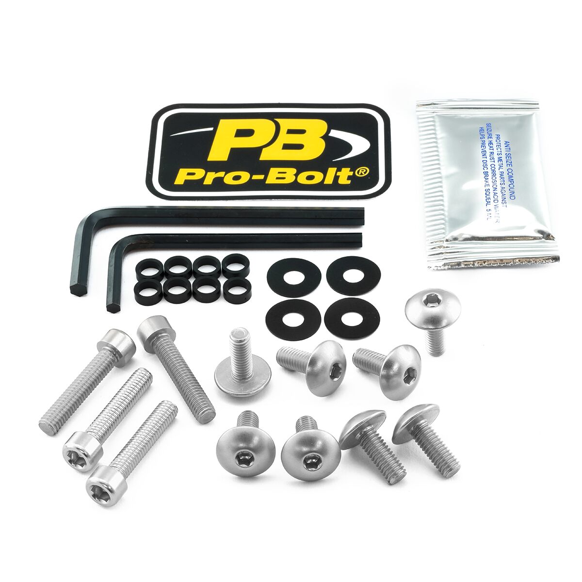 Festesett vindskjerm til Yamaha MT-03 660 — Pro Bolt FYA510S