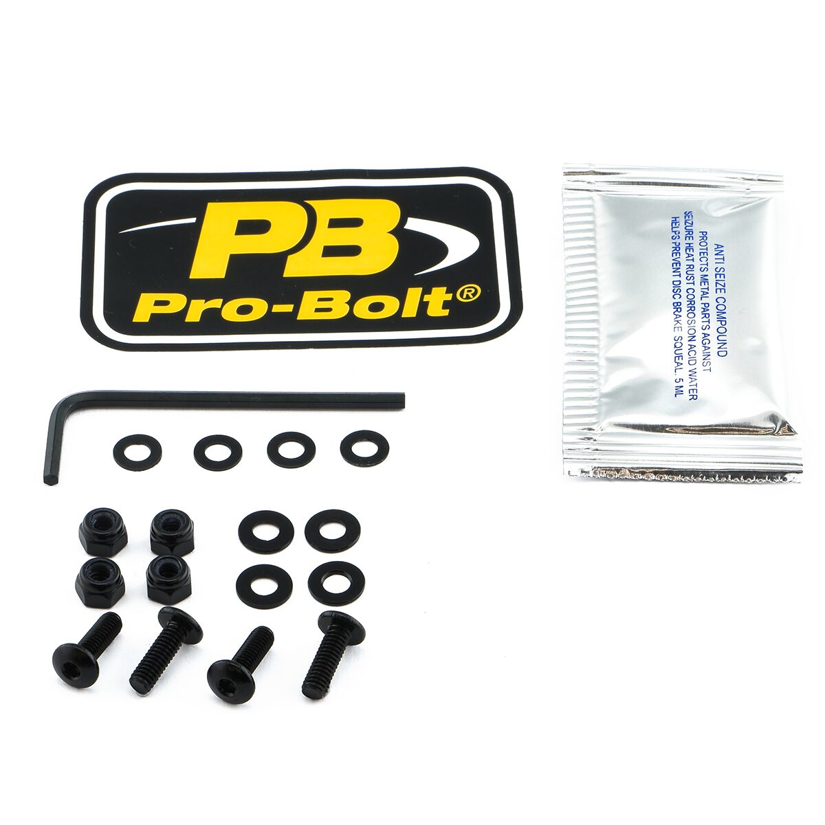 Festesett vindskjerm til Ducati MONSTER 696 — Pro Bolt SK412BK