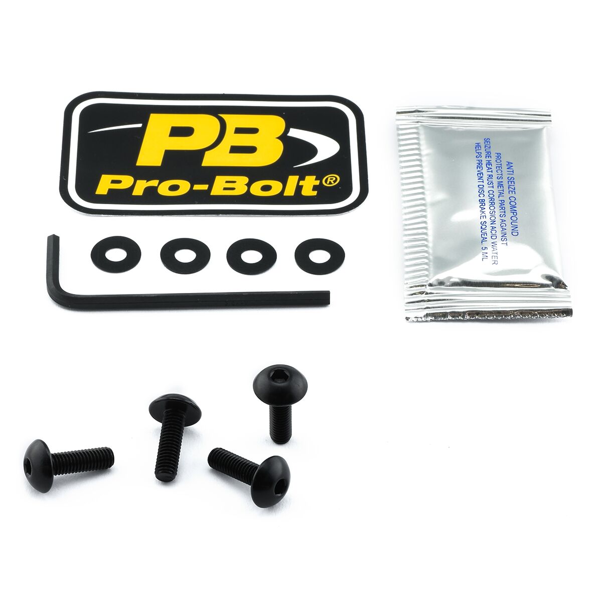 Festesett vindskjerm — Pro Bolt SK416BK