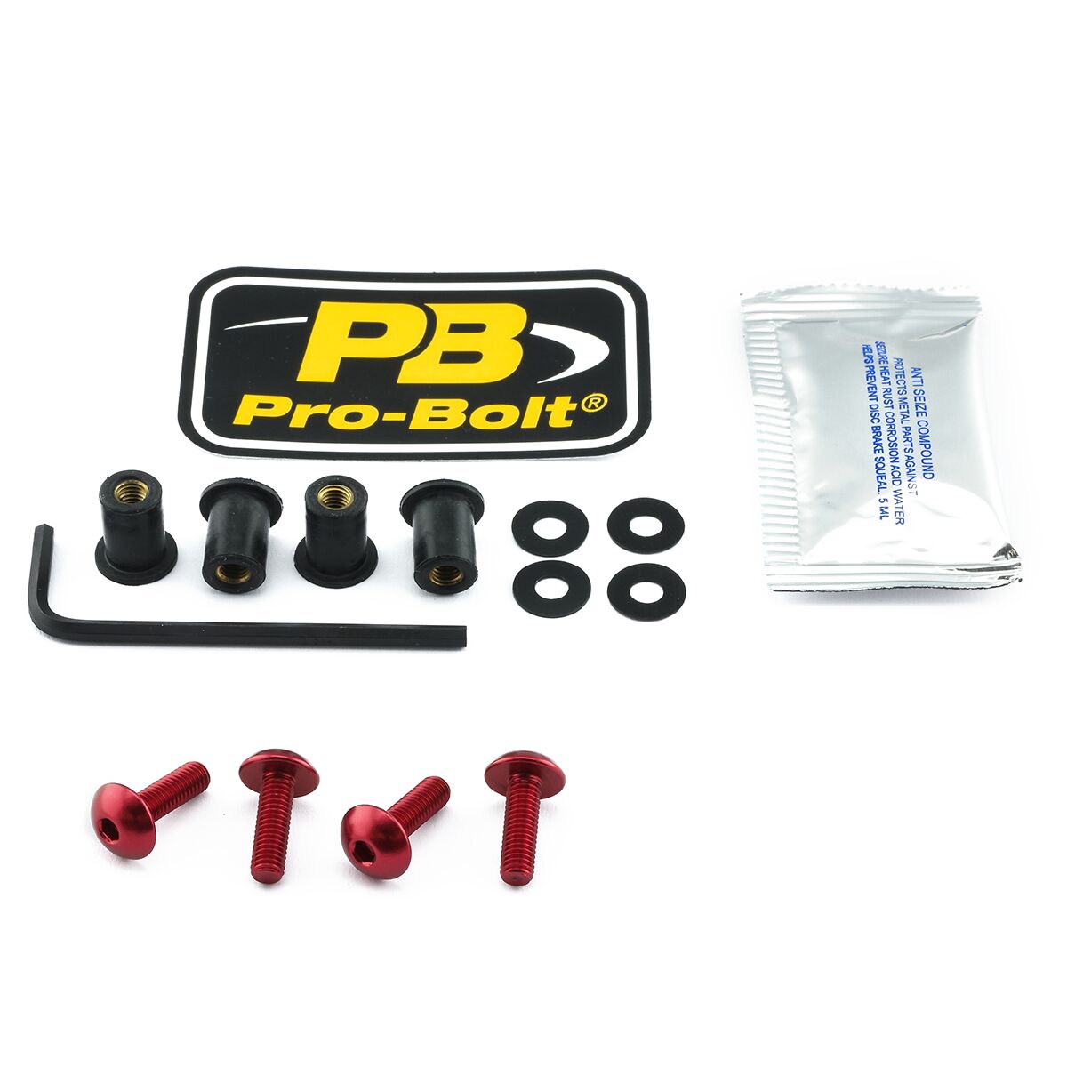 Festesett vindskjerm — Pro Bolt SK4R