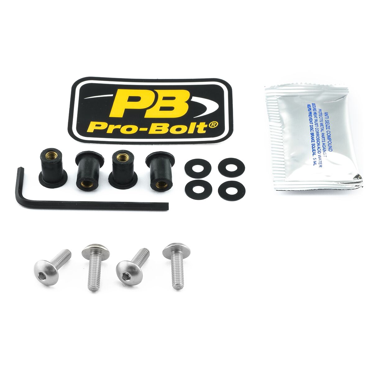 Festesett vindskjerm — Pro Bolt SK4S