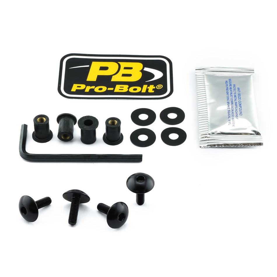 Festesett vindskjerm — Pro Bolt SK4XLBK
