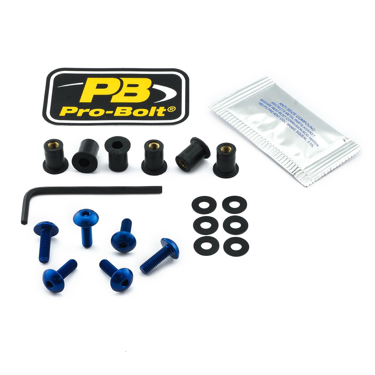 Festesett vindskjerm — Pro Bolt SK6B