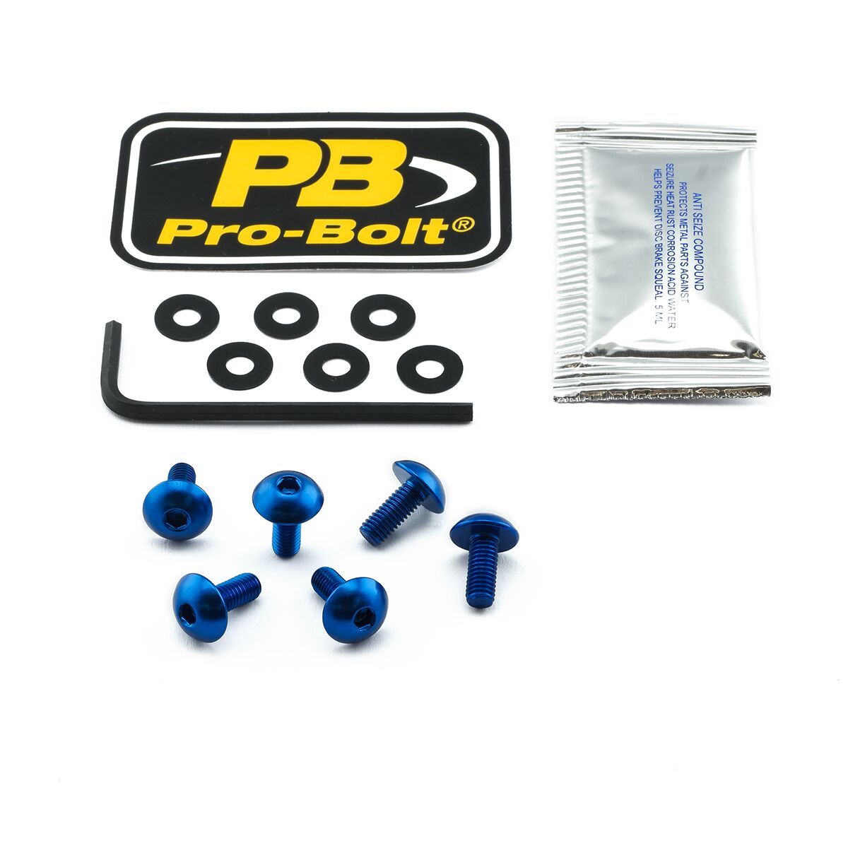 Festesett vindskjerm til BMW R 1250 GS ABS — Pro Bolt SKBM820B